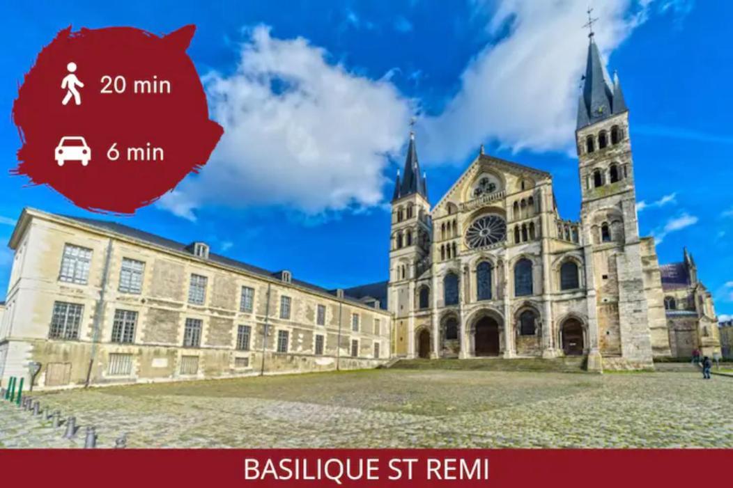 Cocon Luxe - Sauna & Balneo Au Coeur De Remeš Exteriér fotografie